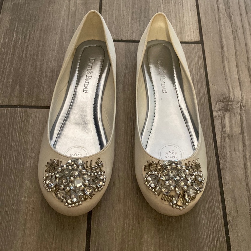 Ivory Ballet Flats